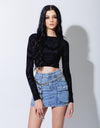 Skye Denim Skirt