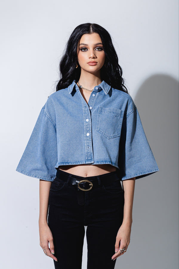 Finn Denim Top